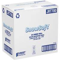 Papier hygi&eacute;nique de luxe Snowsoft, Rouleau G&eacute;ant, 2 Pli, Blanc Nassau Supply