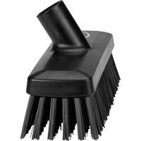 Balai compact pour murs et terrasses, Crins Ferme, 8-9/10", Polyester/Polypropyl&egrave;ne, Noir Nassau Supply