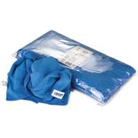 Dusting and Cleaning Cloth, Microfibre, Blue Nassau Supply