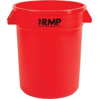 Garbage Bin, Polyethylene, 20 US gal. Nassau Supply