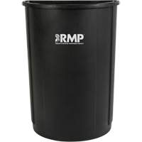 Half-Round Garbage Bin, Polyethylene, 21 US gal. Nassau Supply