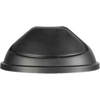 Lid for Half-Round Garbage Bin, Half Round Lid, Polyethylene Nassau Supply