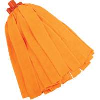 Vadrouille &agrave; fente, orange, Microfibre, Style Coup&eacute; Nassau Supply