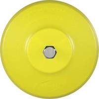 Brosse ronde HyDrive pour perceuse, Soies Tr&egrave;s ferme, Longueur de 3-1/10", Jaune Nassau Supply