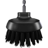 Brosse ronde HyDrive pour perceuse, Soies Tr&egrave;s ferme, Longueur de 3-1/10", Noir Nassau Supply