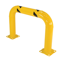 High Profile Machinery Guards, 3' W x 2' H, Yellow Nassau Supply