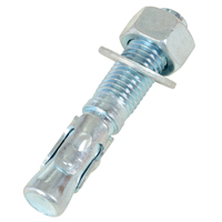 Boulon d'ancrage &agrave; cheville, Zingu&eacute;, 3/4" x 4-1/4" Nassau Supply