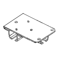 Ceiling Mount Curtain Partition Connector KB022 | Nassau Supply
