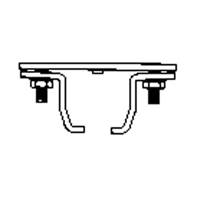 Ceiling Mount Curtain Partition Track Splicer Nassau Supply