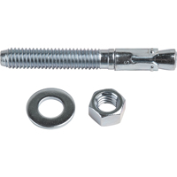 Perimeter Guards - Required Hardware, Carbon Steel, 3/8" x 3" Nassau Supply