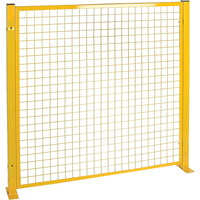 Perimeter Guards, 4.125' H x 2" W, Yellow Nassau Supply
