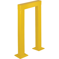 Safety Guards, 2' W x 3.5' H, Yellow Nassau Supply