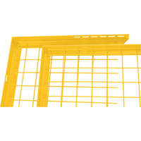 Wire Mesh Partition Components - Adjustable Filler Panels Nassau Supply