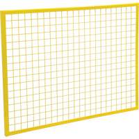 Wire Mesh Partition Components - Panels, 4' H x 3' W Nassau Supply