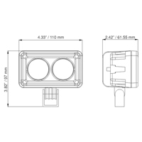 Rep&eacute;reur avant pour chariot &eacute;l&eacute;vateur Nassau Supply