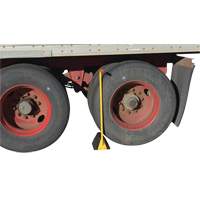 Ergo Handle Wheel Chock, 9-1/4" x 8" x 6", Black KI275 | Nassau Supply