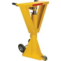100,000 lbs. Static Capacity Ratchet Beam Trailer Jack, 20 tons Lift Capacity Nassau Supply