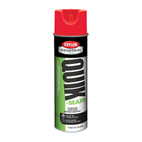 Industrial Quik-Mark Water-Based Overhead Marking Paint, 17 oz., Aerosol Can Nassau Supply