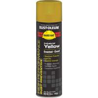 V2100 System Enamel Spray Paint, Industrial Yellow, Gloss, 15 oz., Aerosol Can Nassau Supply