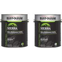 Sierra S60 Water-Based Epoxy Maintenance Coating Kit, Gallon, Black Nassau Supply