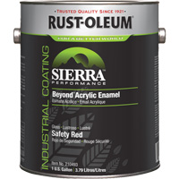 Sierra Performance Beyond Acrylic Enamel, Gallon, Red Nassau Supply