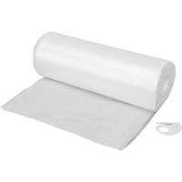 Drop sheet, 400' L x 9' W, Plastic KQ208 | Nassau Supply
