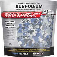Decorative Colour Chips, 474 g, Bag, Blue/Grey KQ256 | Nassau Supply