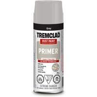 Tremclad&reg; Rust Primer Spray, Grey, Very Flat, Aerosol Can Nassau Supply