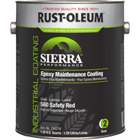 Composant de base du rev&ecirc;tement dentretien pour plancher Sierra Performance S60, 1 gal., &agrave; l'eau, Brillant, Rouge Nassau Supply