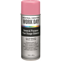 Industrial Work Day Paint, Pink, Gloss, 10 oz., Aerosol Can Nassau Supply