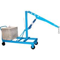 Potences de levage - Fl&egrave;che inverse, Lev&eacute;e 8', 1000 lb (0,5 tonne), 57" bras, 78" ha Nassau Supply