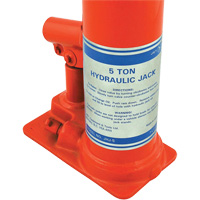 JHJ-5 Crics &agrave; bouteille pour usage tr&egrave;s intensif, 5 tonne(s), 15-3/8" Hauteur &eacute;lev&eacute;e Nassau Supply