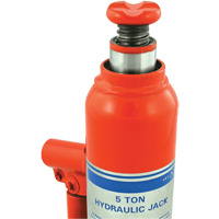 JHJ-5 Crics &agrave; bouteille pour usage tr&egrave;s intensif, 5 tonne(s), 15-3/8" Hauteur &eacute;lev&eacute;e Nassau Supply