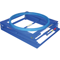 Adjustable Pallet Stand, 42-1/4" L x 40" W, 4000 lbs. Cap. Nassau Supply