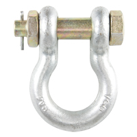 Manille d'ancrage &agrave; boulon, 1/4", Type de boulon, Galvanis&eacute; &agrave; chaud Nassau Supply