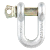 Manille d'ancrage &agrave; chaîne, 3/8", Cheville &agrave; vis, Galvanis&eacute; &agrave; chaud Nassau Supply