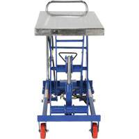 Pneumatic Hydraulic Scissor Lift Table, Steel, 32-1/2" L x 19-3/4" W, 1000 lbs. Cap. LV469 | Nassau Supply