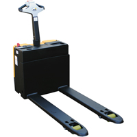 Fully Powered Electric Pallet Truck, 3300 lbs. Cap., 47" L x 28.25" W LV531 | Nassau Supply