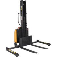 Gerbeur motoris&eacute; avec m&acirc;t &eacute;troit, Fonctionnement &eacute;lectrique, Capacit&eacute; 1500 lb, Lev&eacute;e max 63" Nassau Supply