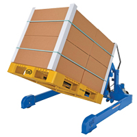 Straddled Ergonomic Tilter, 90° Tilt, 2000 lbs. Capacity, 72-13/16" L x 57-1/4" W x 29-1/4" H Nassau Supply