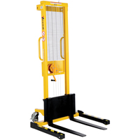 Gerbeur manuel, Fonctionnement Treuil manuel, Capacit&eacute; 770 lb, Lev&eacute;e max 60" Nassau Supply