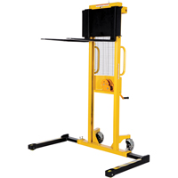 Gerbeur manuel, Fonctionnement Treuil manuel, Capacit&eacute; 770 lb, Lev&eacute;e max 60" Nassau Supply