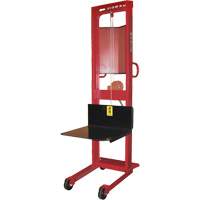 Winch Stacker, Hand Winch Operated, 1000 lbs. Capacity, 70" Max Lift Nassau Supply