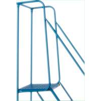 CSA-Certified Rolling Step Ladder, 5 Steps, 22" Step Width, 46" Platform Height, Steel Nassau Supply