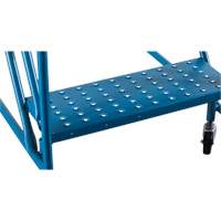 CSA-Certified Rolling Step Ladder, 5 Steps, 22" Step Width, 46" Platform Height, Steel Nassau Supply