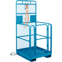 Nacelle &eacute;l&eacute;vatrice pour travail en hauteur, 36" x 36" x 72" h, Capacit&eacute; de 1000 lb, Acier Nassau Supply