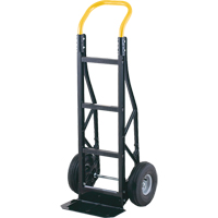 Lite Hand Truck, Continuous Handle, Nylon, 48" Height, 500 lbs. Capacity MD642 | Nassau Supply