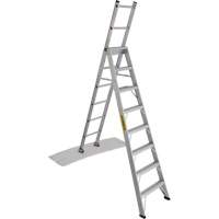 Escabeaux industriels Multi-Way de s&eacute;rie 2700, 8', Aluminium, Capacit&eacute; de 250 lb, ANSI 1, CSA 1 Nassau Supply