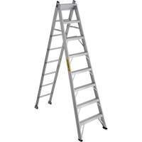 Escabeaux industriels Multi-Way de s&eacute;rie 2700, 8', Aluminium, Capacit&eacute; de 250 lb, ANSI 1, CSA 1 Nassau Supply
