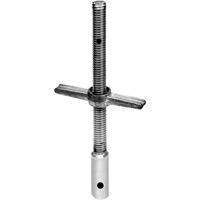 Accessoires pour &eacute;chafaudage - V&eacute;rin ajustable , V&eacute;rin ajustable, 24" la x 24" h Nassau Supply